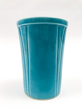  Riviera Pottery and Fiesta Dinnerware  for Sale: Turquoise  Juice Tumbler from vintagefiestaware.com
      