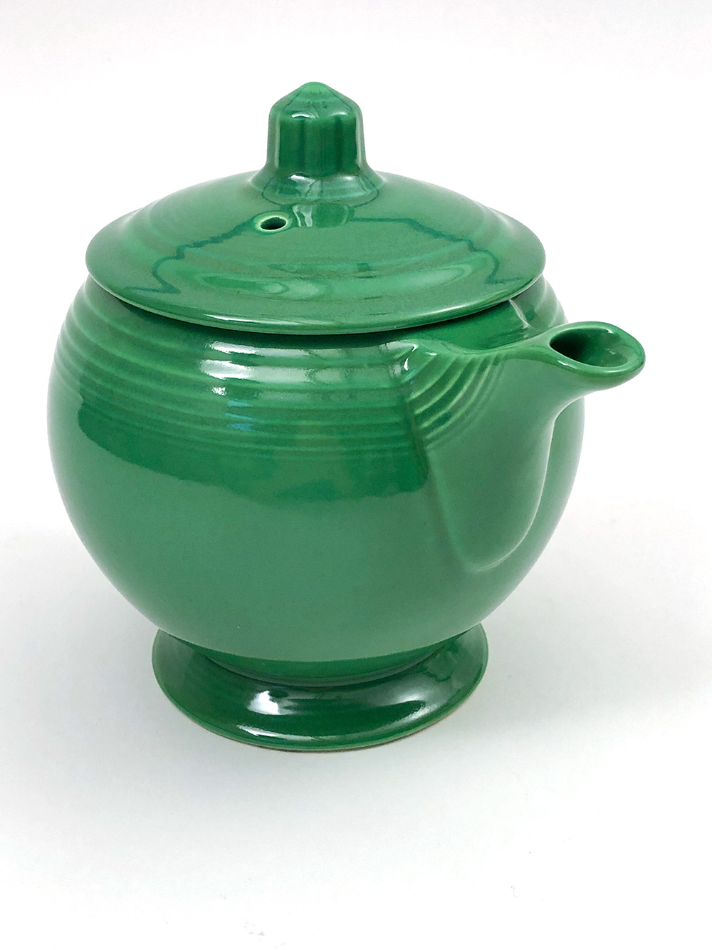 medium green disc water pitcher for sale