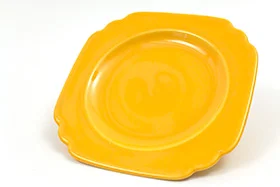 yellow riviera 6 inch bread and butter plate for sale