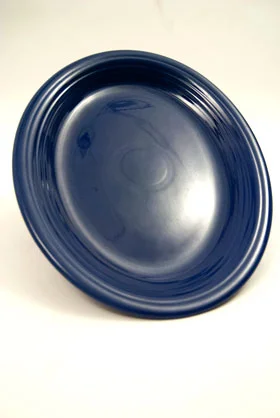 Original Cobalt Blue Vintage Fiestaware Platter