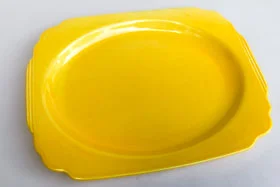  Riviera Pottery for Sale: Original Yellow Platter from vintagefiestaware.com