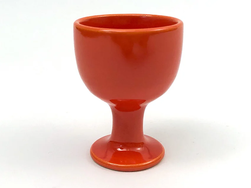 Fiesta Red harlequin single egg cup for sale
