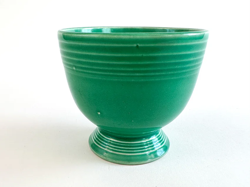Original Green vintage fiesta egg cup for sale 