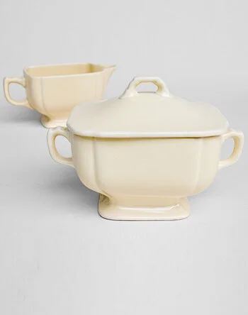 ivory riviera sugar and creamer set for sale