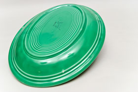 Green Vintage Fiesta Large Oval Platter