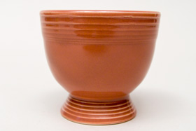 Vintage Fiesta Rose Egg Cup  Fiestaware Pottery Vase: Gift, Rare, Hard to Find, Buy Onlline Now, American Antique Pottery