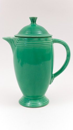 Fiesta Vintage Original Green Coffee Pot: Fiestaware Pottery For Sale
Fiesta Vintage Original Green Coffee Pot: Fiestaware Pottery For Sale