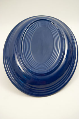 Original Cobalt Blue Vintage  Fiesta Large Oval Platter