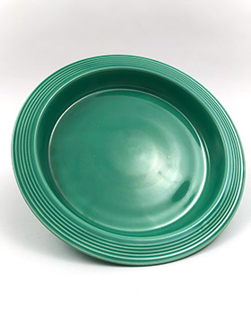 Fiesta Relish Tray Base in Original Green Glaze
