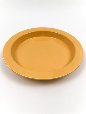 Fiesta Relish Tray Base in Original Yellow Glaze