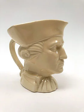 American Potter Homer Laughlin 1939 New York Worlds Fair George Washington Head Bust Pottery Mug