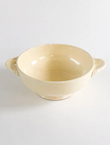 ivory vintage fiestaware cream soup bowl for sale